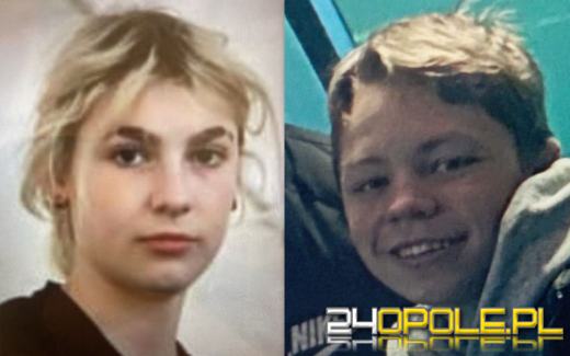 Policjanci z Komendy Powiatowej Policji w Nysie poszukują zaginionych  nieletnich