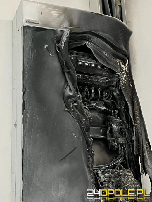 Klient zapobiegł rozprzestrzenieniu się pożaru w sklepie