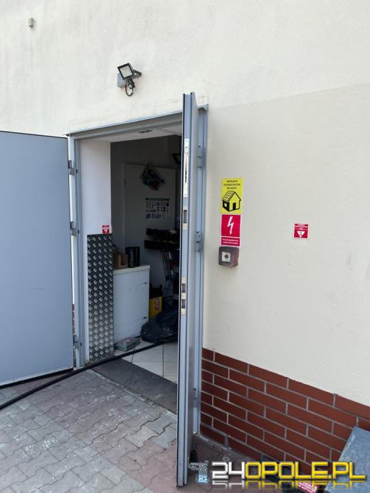 Klient zapobiegł rozprzestrzenieniu się pożaru w sklepie