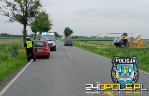 Policjanci poszukują świadków wypadku drogowego w Większycach