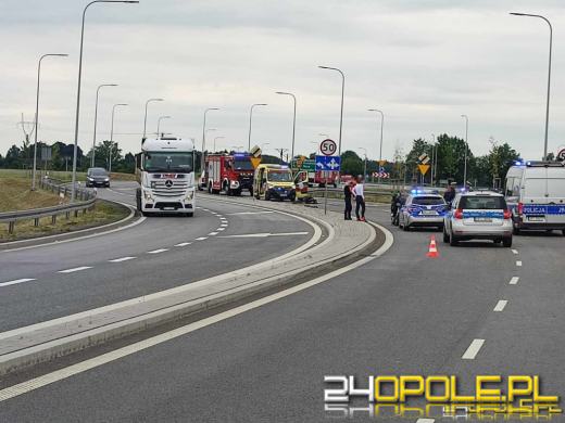 Nie żyje mężczyzna, który uległ wypadkowi na obwodnicy Niemodlina