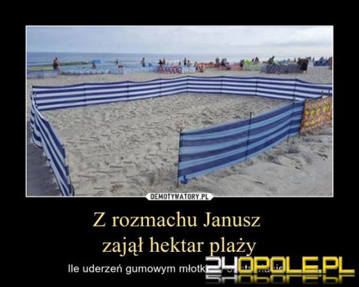 "Janusz i Grażyna" nad morzem. Internet w szydzeniu z plażowiczów jest bezlitosny