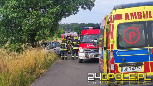 Trzy młode kobiety ranne w wypadku w gminie Ozimek