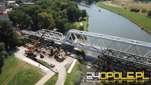 Zielony most kolejowy był wizytówką Parku Nadodrzańskiego. Właśnie znika