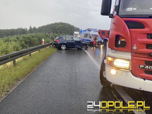 Utrudnienia na autostradzie. Doszło do kolizji pojazdów