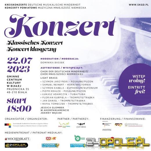 W najbliższy weekend odbędzie się kolejny koncert z serii Koncerty powiatowe