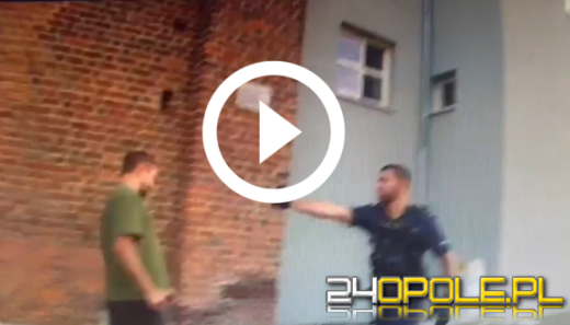 Policjanci zatrzymali awanturującego się w centrum Opola nożownika