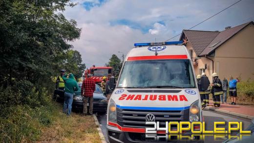 Wypadek na trasie Gana - Dalachów.