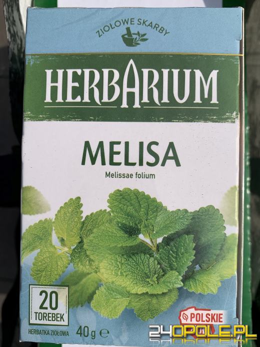 Wysoki poziom alkaloidów pirolizydynowych w określonej partii herbatki ziołowej Melisa