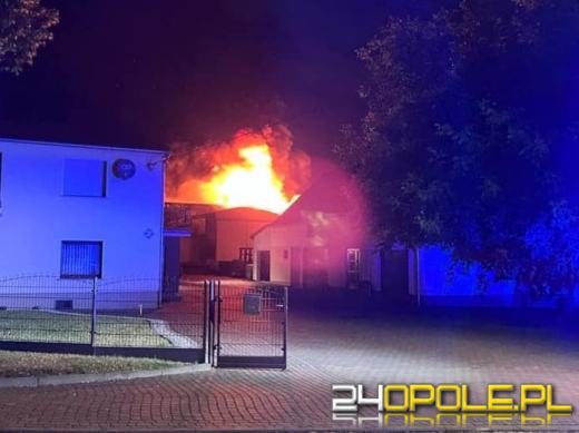 Pożar stodoły w Boguszycach