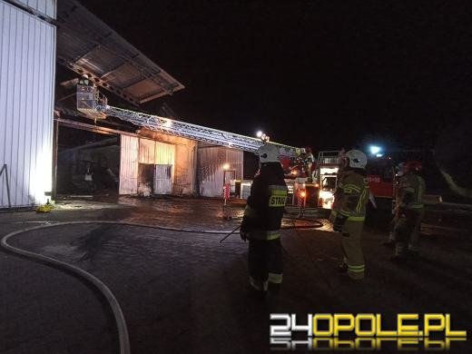 Pożar stodoły w Boguszycach