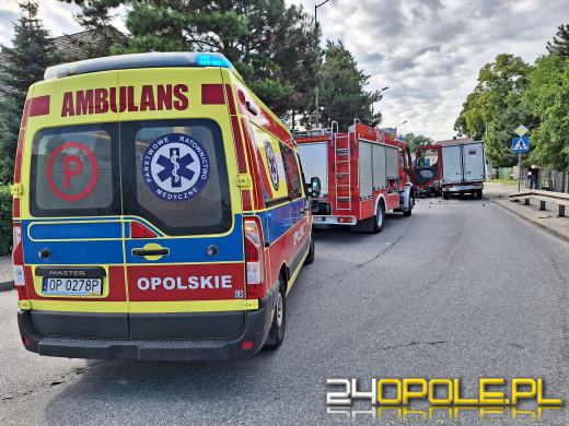 Zderzenie pojazdów na Alei Przyjaźni w Opolu