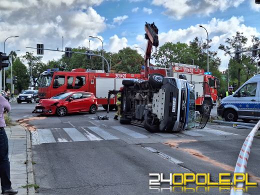 Kierowca radiowozu ukarany mandatem po kolizji na Chabrach