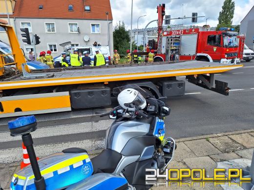 Kierowca radiowozu ukarany mandatem po kolizji na Chabrach