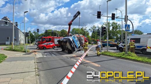 Kierowca radiowozu ukarany mandatem po kolizji na Chabrach