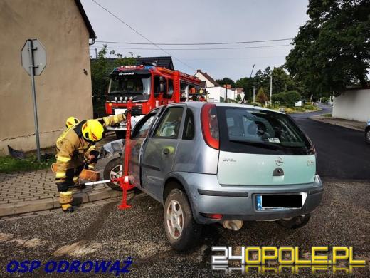 Zderzenie pojazdów w Choruli