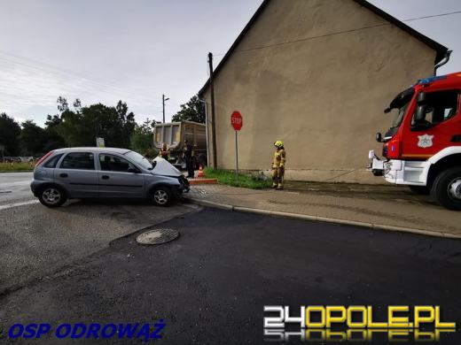 Zderzenie pojazdów w Choruli