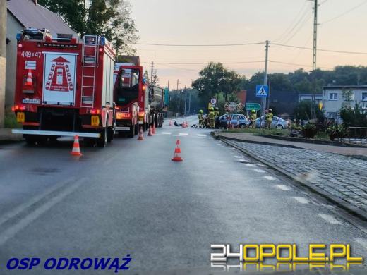 Zderzenie pojazdów w Choruli