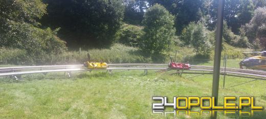 Wypadek na grawitacyjnej zjeżdżalni w Górze św. Anny