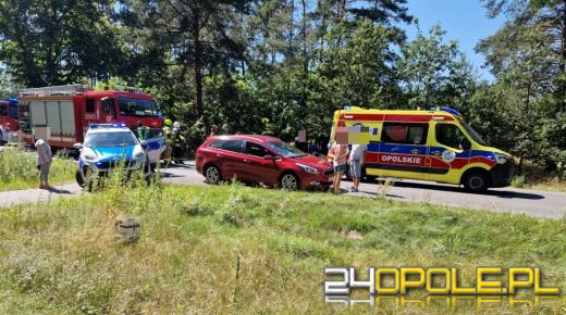 Zderzenie dwóch motocykli i osobówki w Kup