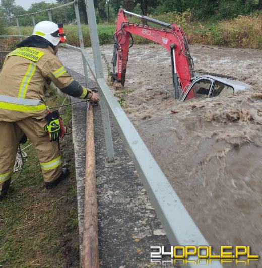 Kolejny front burzowy nad Opolszczyzną. Jeszcze więcej pracy strażaków