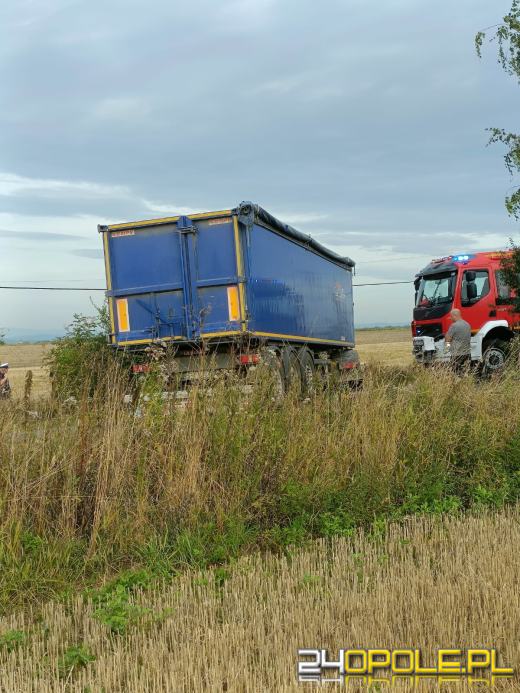 Wypadek na trasie Branice - Wódka. Lądował śmigłowiec LPR