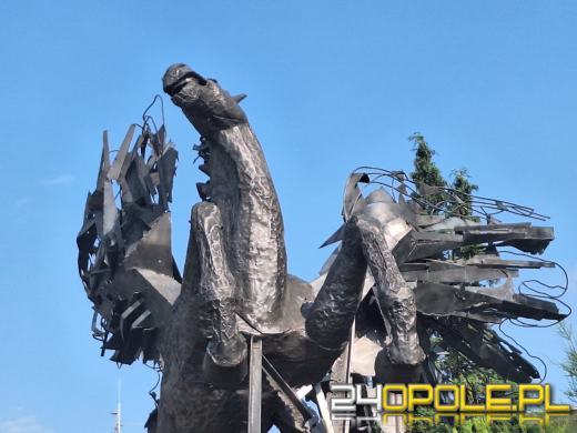 Pegaz w domu. Rzeźba wróciła na swoje miejsce 