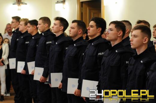 Uroczyście wypowiedzieli rotę ślubowania