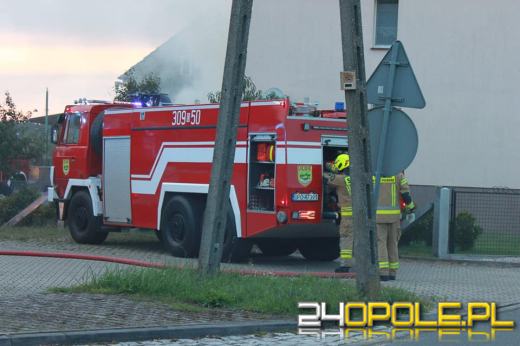 7 zastępów straży walczyło z pożarem w Dębskiej Kuźni