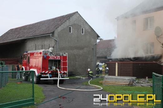 7 zastępów straży walczyło z pożarem w Dębskiej Kuźni