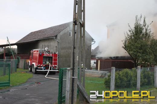 7 zastępów straży walczyło z pożarem w Dębskiej Kuźni