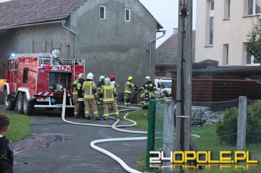 7 zastępów straży walczyło z pożarem w Dębskiej Kuźni