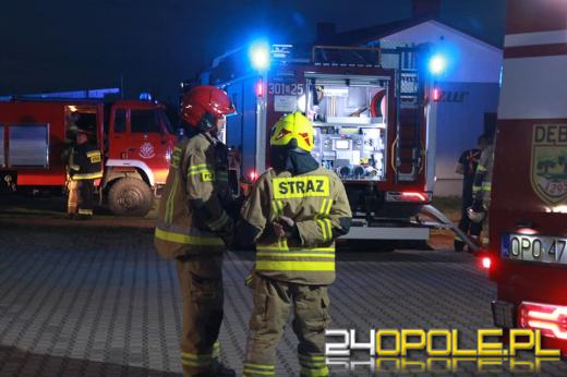 7 zastępów straży walczyło z pożarem w Dębskiej Kuźni