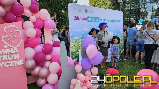 Trwa rodzinny piknik "Zdrowie RODZI SIĘ w aktywnej rodzinie"