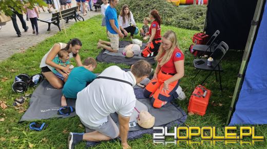 Trwa rodzinny piknik "Zdrowie RODZI SIĘ w aktywnej rodzinie"