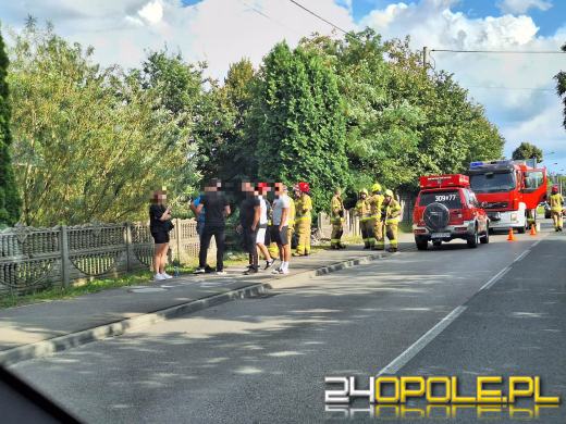 Stracił panowanie nad pojazdem i rozbił auto o ogrodzenie posesji