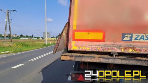 Ten pojazd wcale nie powinien wyjechać z transportem!