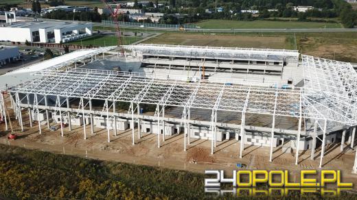 Stadion Opolski - spełnienie marzeń kibiców - rośnie jak na drożdżach
