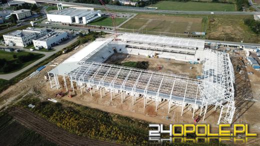 Stadion Opolski - spełnienie marzeń kibiców - rośnie jak na drożdżach