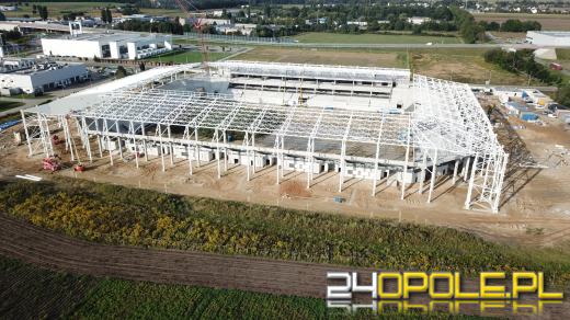 Stadion Opolski - spełnienie marzeń kibiców - rośnie jak na drożdżach