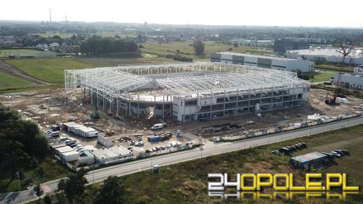 Stadion Opolski - spełnienie marzeń kibiców - rośnie jak na drożdżach