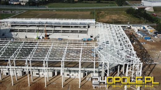 Stadion Opolski - spełnienie marzeń kibiców - rośnie jak na drożdżach