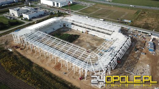 Stadion Opolski - spełnienie marzeń kibiców - rośnie jak na drożdżach