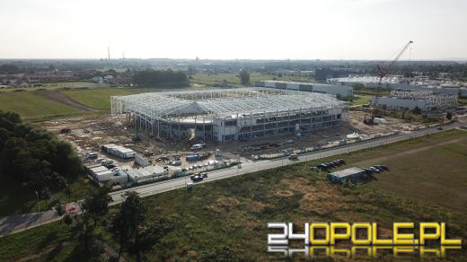 Stadion Opolski - spełnienie marzeń kibiców - rośnie jak na drożdżach