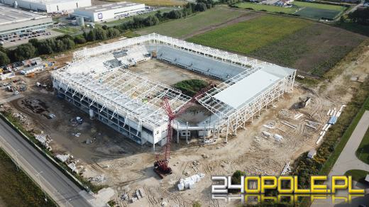 Stadion Opolski - spełnienie marzeń kibiców - rośnie jak na drożdżach