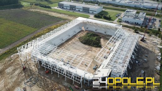 Stadion Opolski - spełnienie marzeń kibiców - rośnie jak na drożdżach