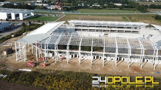 Stadion Opolski - spełnienie marzeń kibiców - rośnie jak na drożdżach
