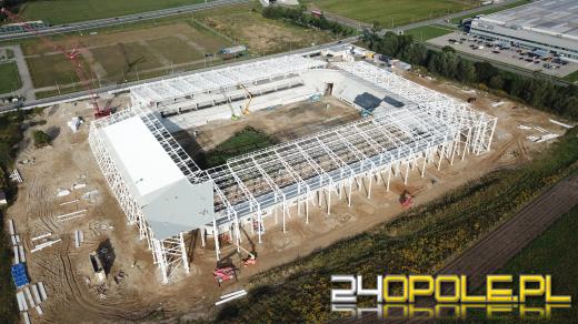 Stadion Opolski - spełnienie marzeń kibiców - rośnie jak na drożdżach