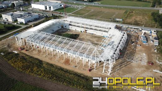 Stadion Opolski - spełnienie marzeń kibiców - rośnie jak na drożdżach