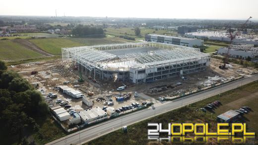 Stadion Opolski - spełnienie marzeń kibiców - rośnie jak na drożdżach